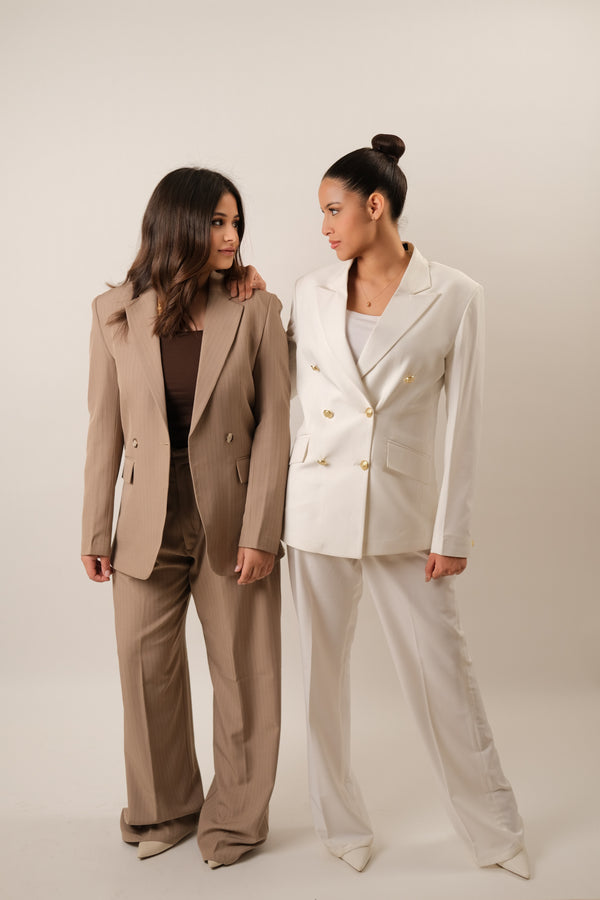The Neo Apex Blazer-Caffe