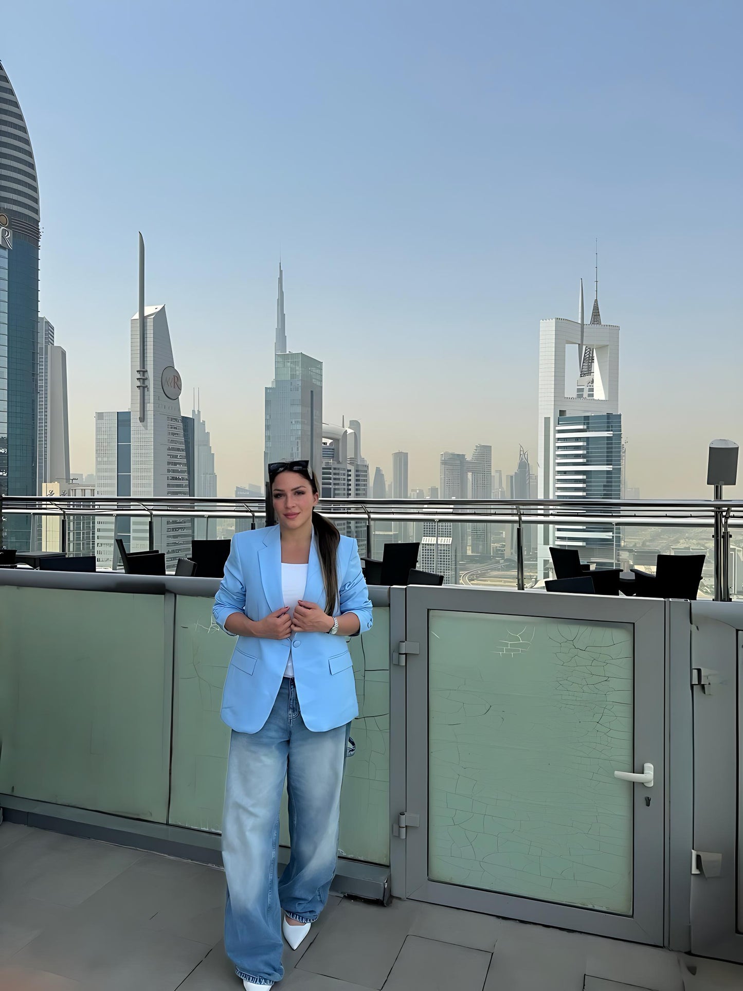 Oversized babyblue Blazer