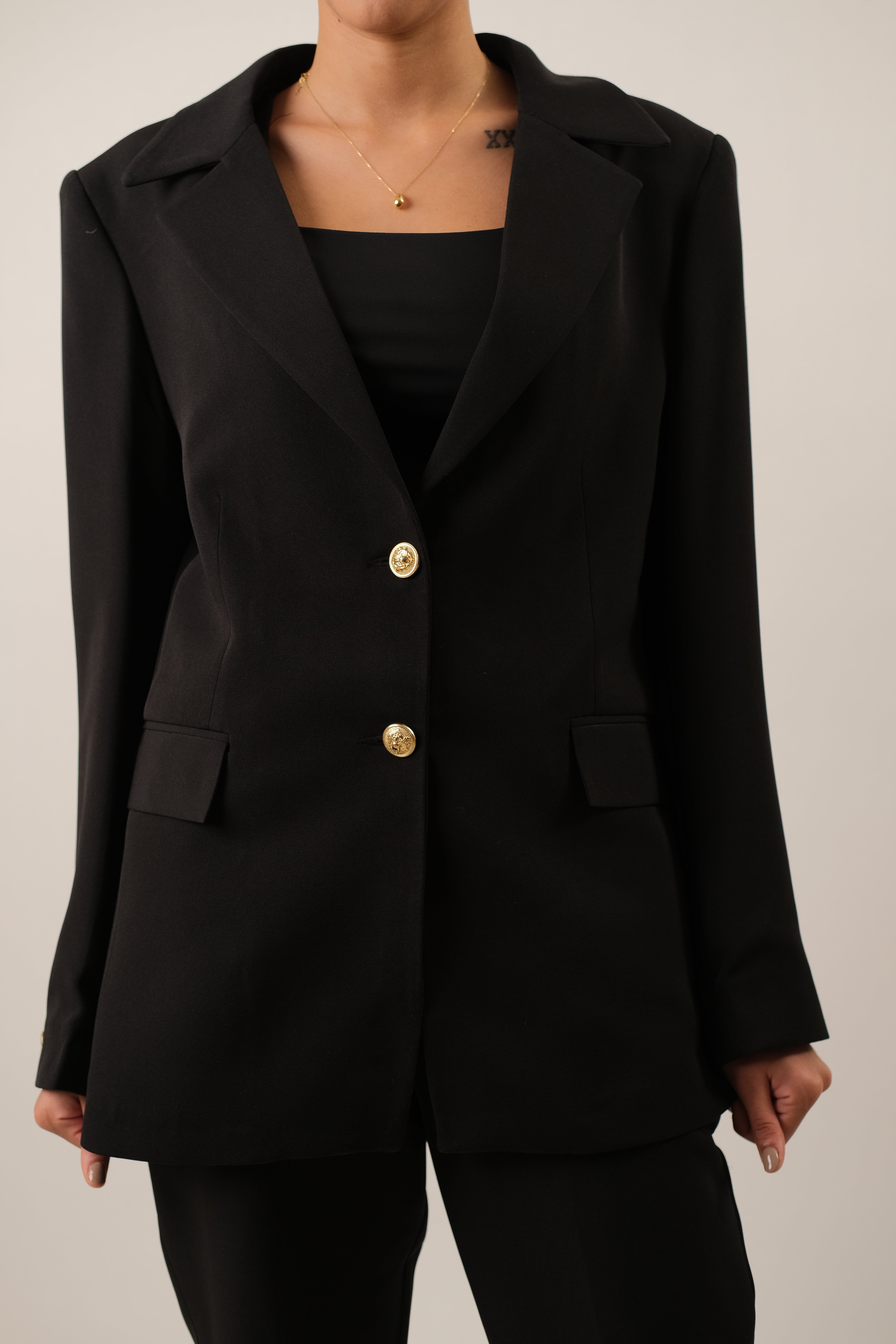 The Elite Noir Suit -Black Secondary image