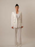 The pearl grace suit -White