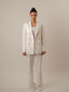 The pearl grace suit -White