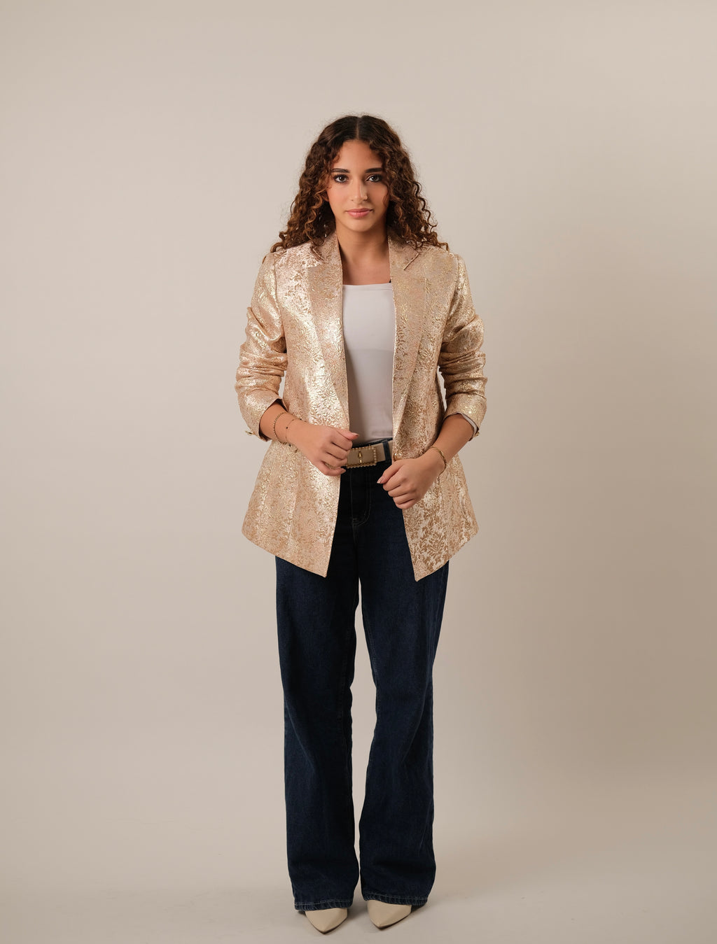 The perfect statement blazer for the spring season