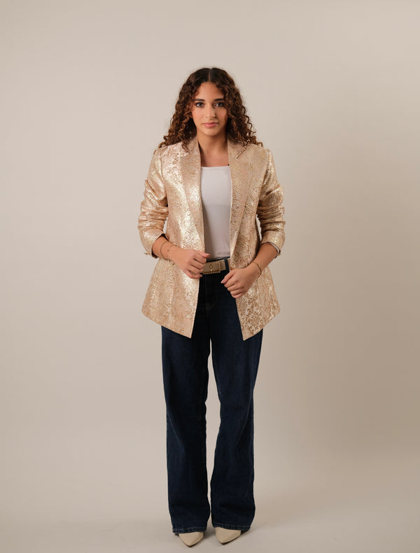 The perfect statement blazer for the spring season