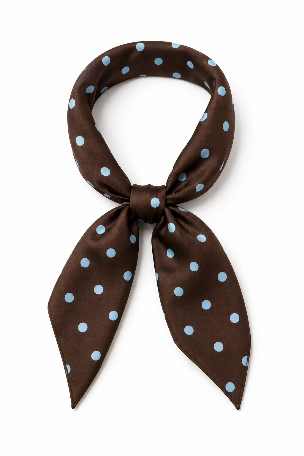 Polka Dot Satin Neck Scarf Main image