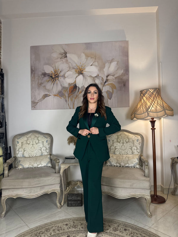 Emerald Majesty Tuxedo Suit