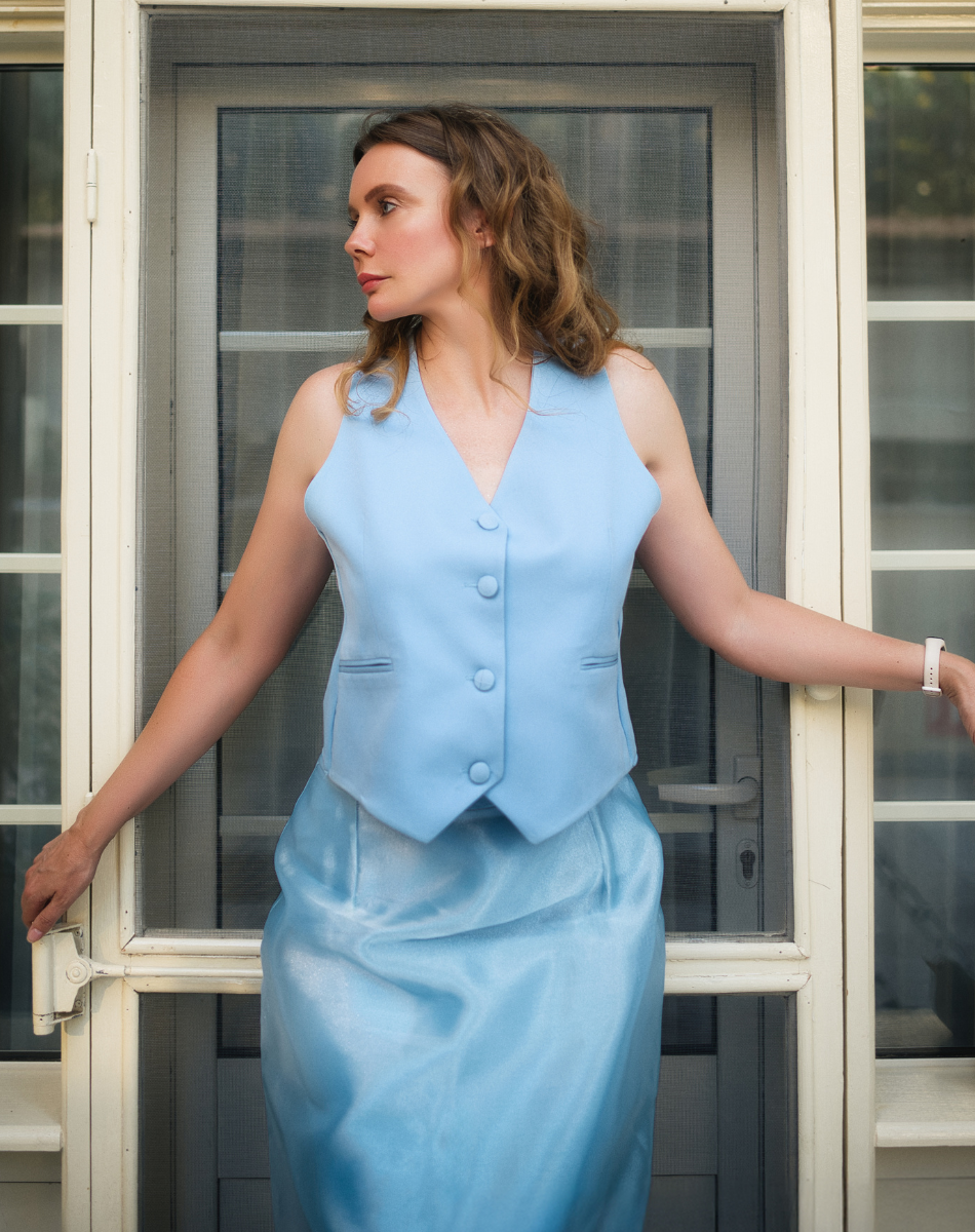Babyblue Vest Secondary image