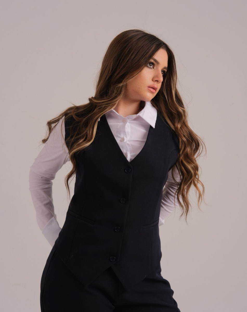Blue Navy Vest