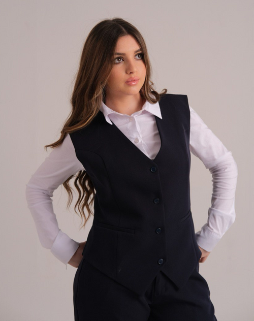 Blue Navy Vest