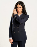 Blue navy fitted Blazer