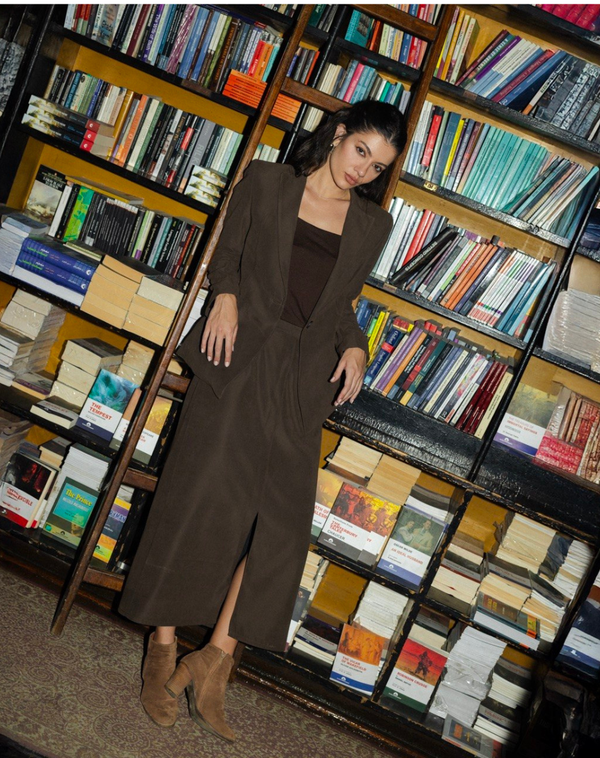Brown Blazer