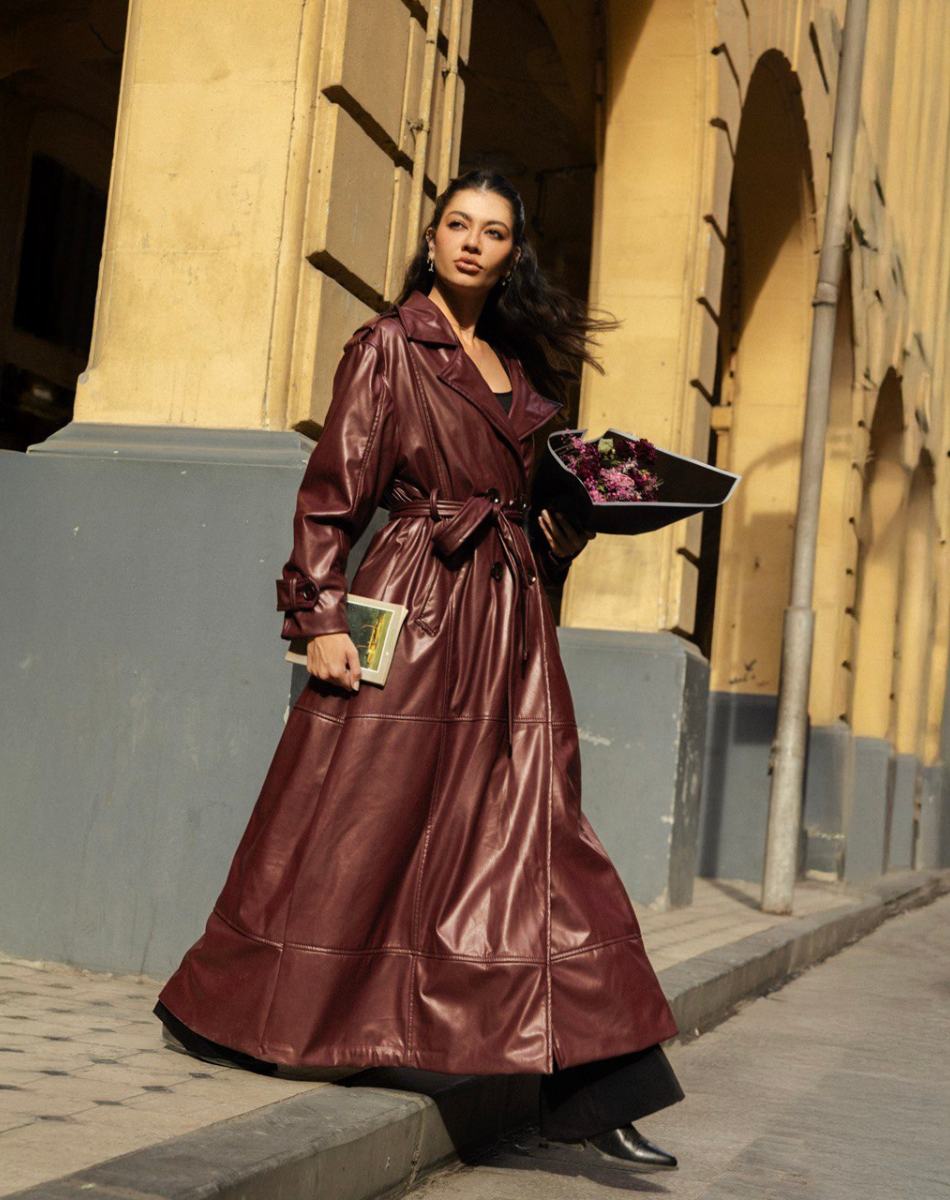 Burgundy Coat Main image